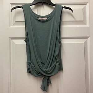 NWOT Heavenly by Victoria workout tank, sage green, size L